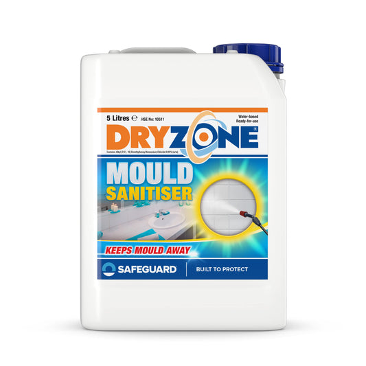 Dryzone Mould Sanitiser (5L) - The Ultimate Defence Against Mould and Biological Growth