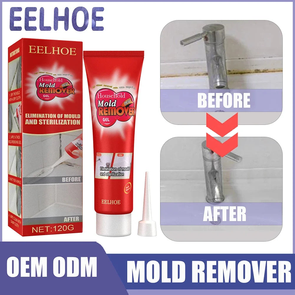 20/120g Household Mold Remover Gel Tile Cleaner Wall Mold Remover Chemical Tiles Cleaner Remover Gel Kitchen Cleaning Tools